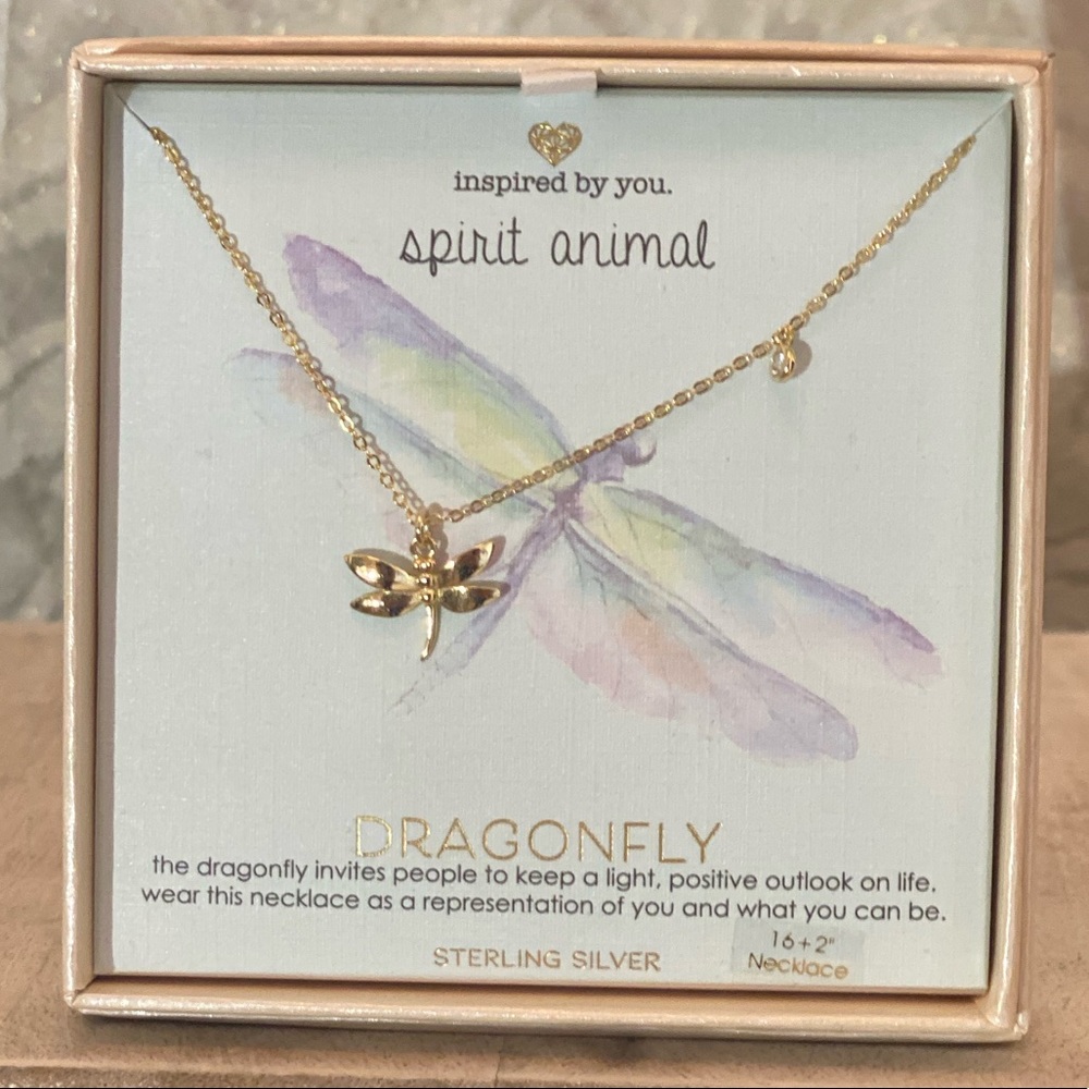 Inspired By You Dragonfly Necklace